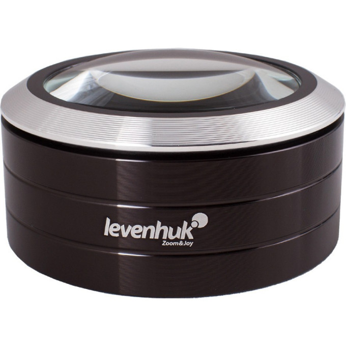 Лупа LEVENHUK ZENO 900, 5×, 75 мм, 3 LED, металл 69202