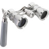Театральный бинокль-лорнет LEVENHUK Broadway 325E, серебристый 81863
